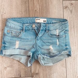 Garage Ripped Jean Shorts